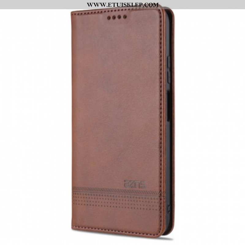 Etui Na Telefon do Xiaomi Redmi Note 10 / 10S Etui Folio Stylizacja Skóry Azns